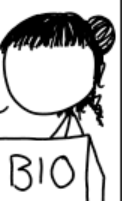 File:Hair Bun Girl with curly hair and ponytail biologist.png