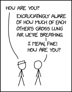 The problem with learning about biology is that everyone you meet is it.