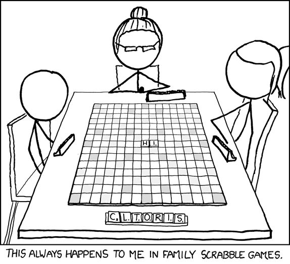 A veteran Scrabble player will spot the "OSTRICH" option.