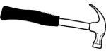 Image of a claw hammer
